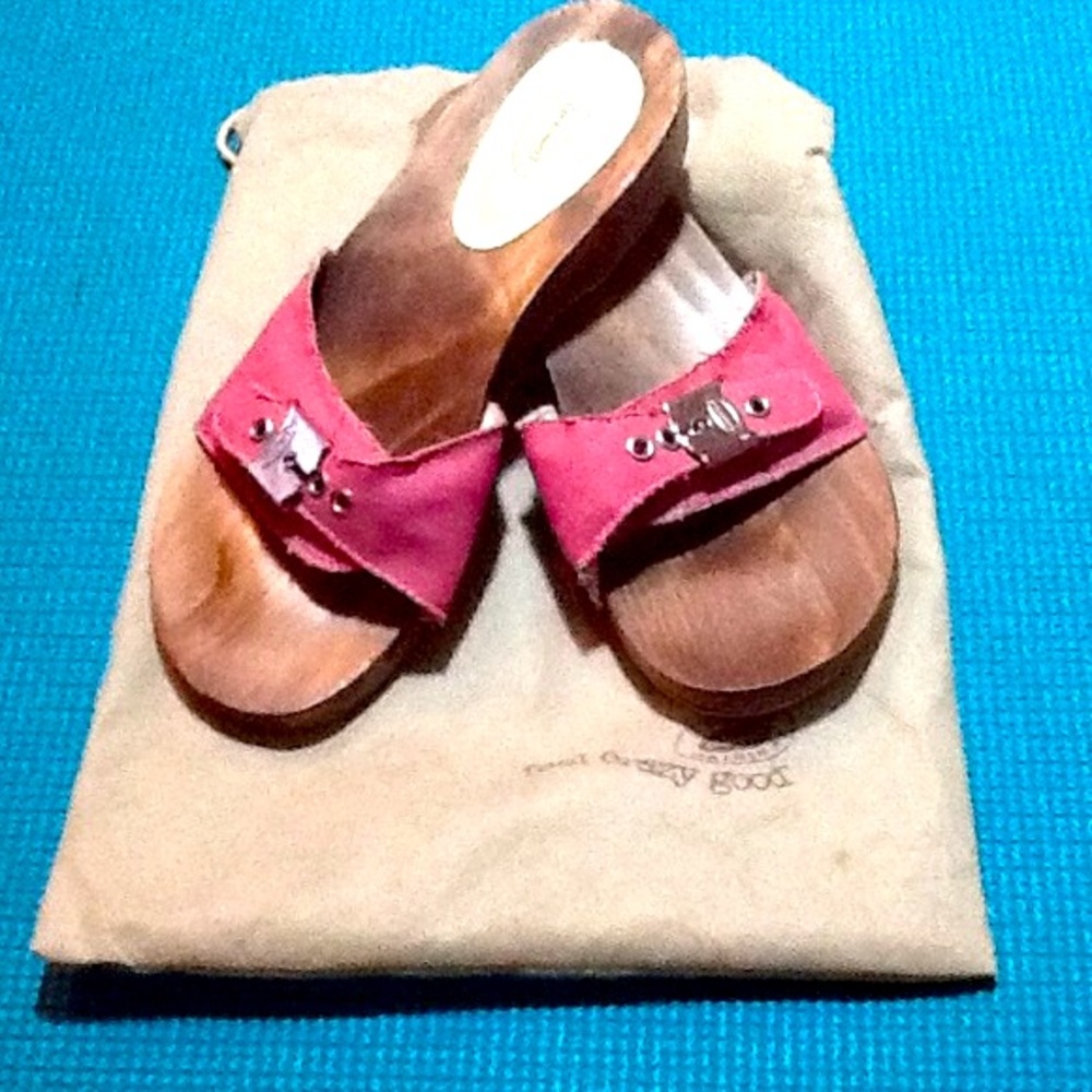 Sale!! Dr Scholls sandals 7 Sexy Pink! New! Vegan
